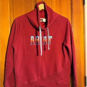 Ariat Women's REAL Serape Logo Hoodie Sweatshirt Sz Large